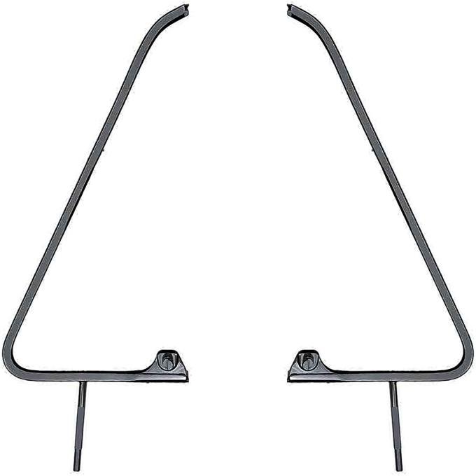 1964-66 Chevrolet, GMC Truck, Panel, Suburban, Vent Window Glass Frames, Black Painted, LH and RH, Oair