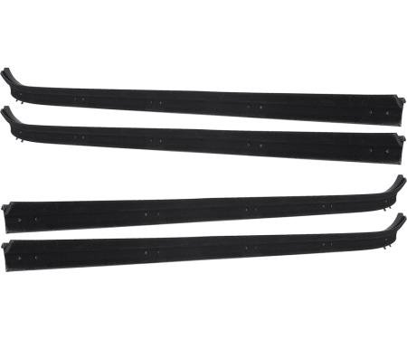 1980-93 Dodge D/W Series, Window Seal, LH & RH, Inner & Outer, 4 Piece Set