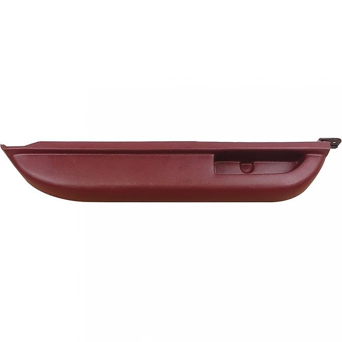 1990-94 Chevrolet, GMC C/K Pickup, 1992-94 SUV Models, Arm Rest, For YE9 Convenience Package Level 3, Red / Maroon, LH