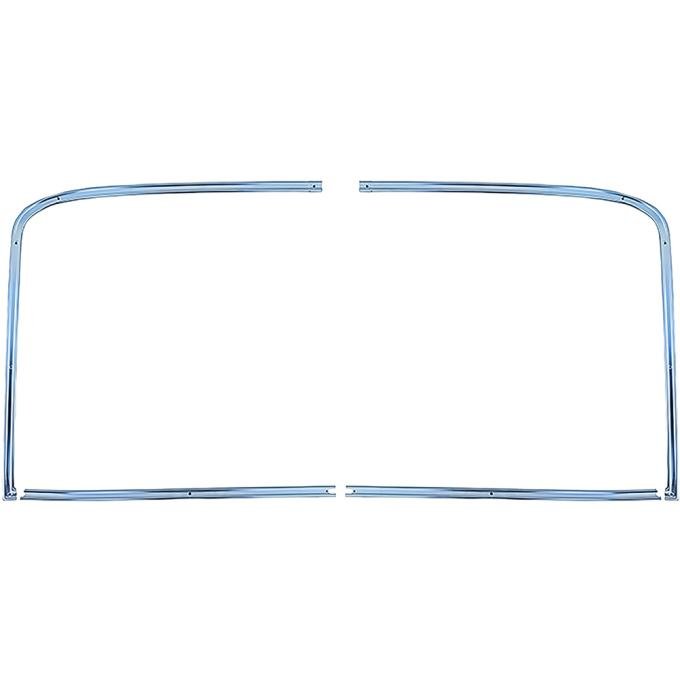 1973-79 Ford F100, F150,F250,F350 Pickup Truck, Regular Cab, Interior Headliner Trim, Chrome