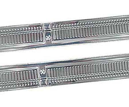 1978-91 Chevrolet Blazer, GMC Jimmy, Door Sill Plate Set, Aluminum, LH and RH