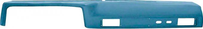 Chevy And GMC Truck Urethane Dash Pad Assembly, Medium Blue, 1979-1980