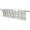 1989-91 Chevy Pickup, Blazer, Suburban, Front Grill, Chrome, Dual Headlamps, with Emblem Pad