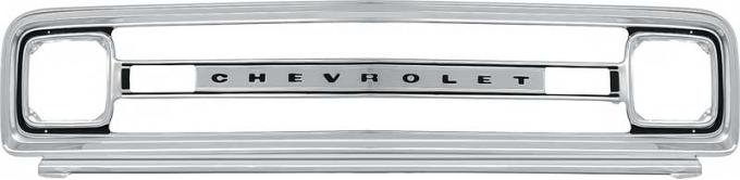 OER 1969-70 Chevrolet Truck Aluminum Outer Grill with CHEVROLET Lettering 153407