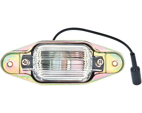 1967-91 Chevy, GMC Truck, Blazer, Jimmy, Suburban, Rear License Plate Lamp Assembly, with Socket