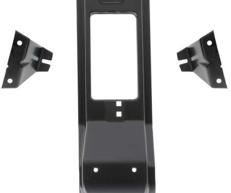 OER 1973-74 Chevy Pickup, Blazer, Suburban, Grill Mounting Bracket Set, with Hood Latch Catch Support 152662