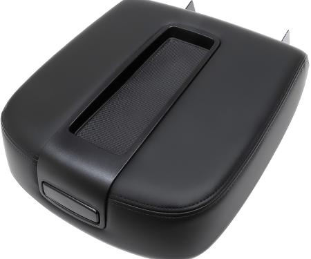 2007-14 Chevrolet Silverado, Avalanche, GMC Sierra GMT900, Tahoe, Yukon, Suburban, Without Y91, Center Console Lid, Black