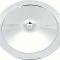 1966-69 Chevrolet, Open Element Chrome Air Cleaner Lid, 14", with Curved Imprint Verbiage, GM Licensed