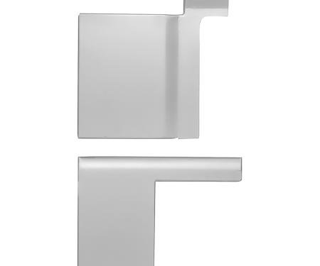 OER 1966-77 Ford Bronco, Rear Wheelhouse Filler Panel Set, Front and Rear, LH Side TR98112A