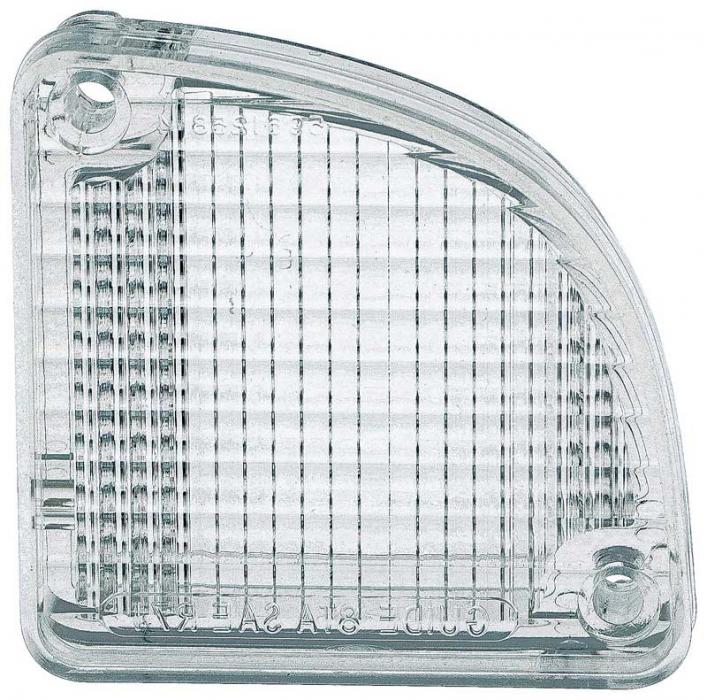 United Pacific Pair Of Red Tail Light Lenses For 1967-72 Chevy / GMC Pickup Truck (C10, C20, K10)