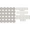 1947-66 Chevy, GMC Pickup Truck, Stepside, Rear Fender Hardware Set, Replacement Style Phillips Head Bolts