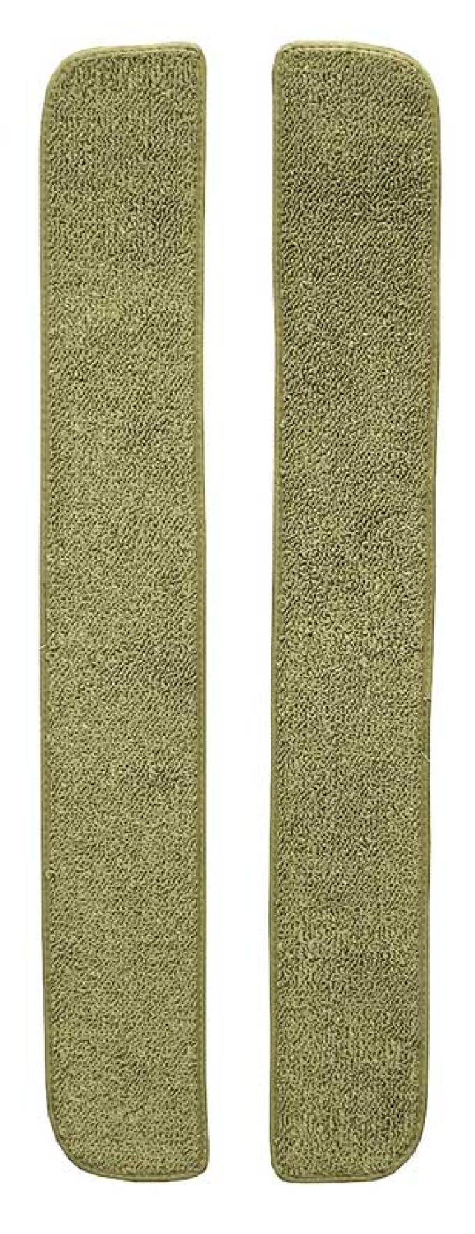 1965-72 Ford F-Series 2-Piece Door Panel Insert Set w/ Cardboard - Loop - Fawn Sandalwood