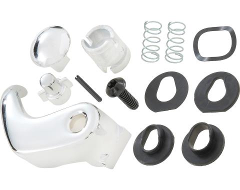 1980-91 Chevrolet, GMC Truck, Blazer, Jimmy, Suburban, Vent Window Handle Kit, Chrome Head Pin, RH, Passenger Side