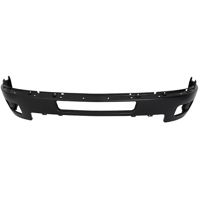 OER 2011-14 Chevrolet Silverado 2500HD, 3500, Front Bumper Face Bar, With Light Holes, With Center Air Intake Hole, Black 22765737
