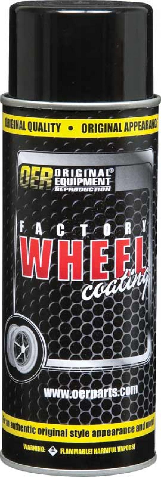 OER Argent Silver "Factory Wheel Coating" Wheel Paint 16 Oz Aerosol Can K89320