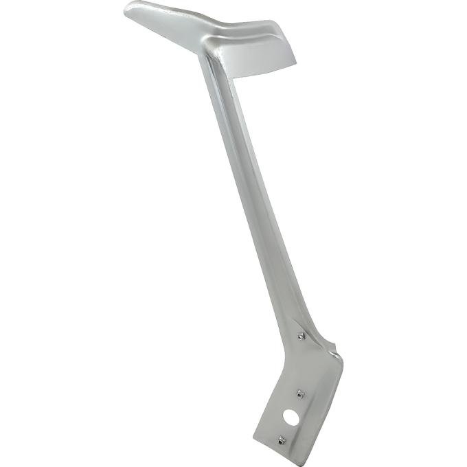 OER 1967-72 Chevy, GMC C/K Pickup, Blazer, Jimmy, Suburban, Inner A-Pillar Panel, RH Passenger Side, Silver Weld-Thru Coating C2532