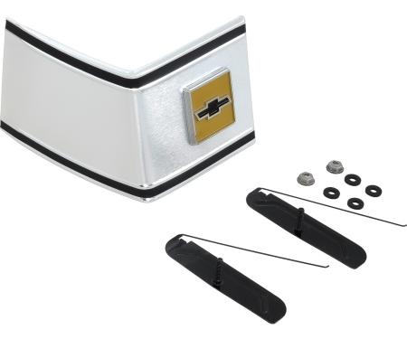 OER 1973-80 Chevrolet Pickup Truck, Cab Corner Molding, RH Passenger Side 153425