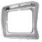 1978-79 Ford F-Series Truck/Bronco, Rectangular Headlight Door, Chrome, RH Passenger Side