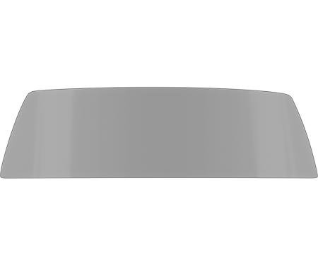 1993-02 Chevy, GMC GMT400 C/K Pickup, Back Window Glass, Non-Heated, Dk Gray Privacy Tint