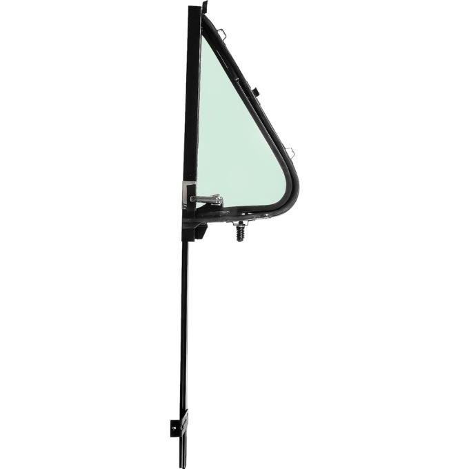 1973-79 Ford F100, F150, F250, F350, Vent Window Assembly, Green Tinted Glass, LH, Driver Side