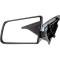 1985-93 Chevy, GMC S-10, Sonoma, Blazer, JImmy, Exterior Door Mirror, Manual, Black, LH Driver Side