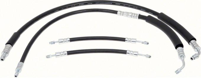 1955-57 Chevy Bel Air, 150, 210, Nomad, Power Steering Hose Set, V8, 265ci, 324ci
