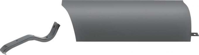 1947-53 Chevrolet, GMC Shortbed Pickup Truck, Running Board Splash Apron, RH Passenger Side