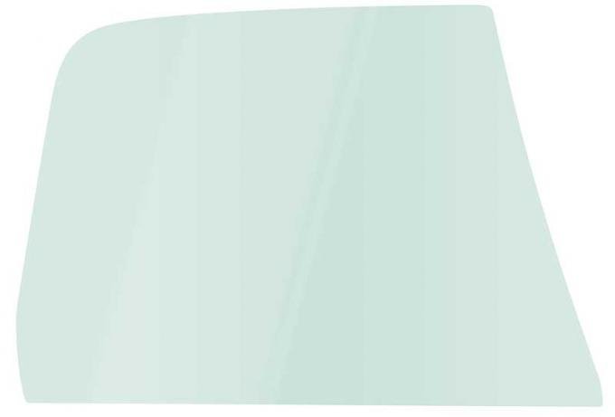 OER 1972-93 Dodge D/W-Series/Ramcharger/Trail Duster, Front Door Window Glass, Light Green Tint, RH Side DD4785T