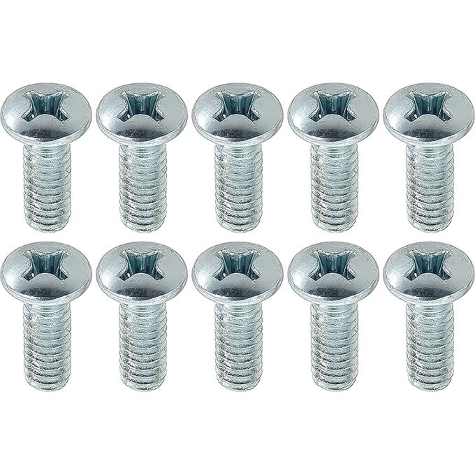 1947-53 Chevrolet, GMC Pickup Truck, Door Hinge Access Cover Screw Set, 10 Piece Set