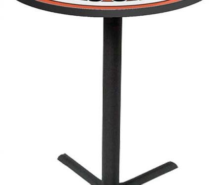 OER Mopar 440 Super Commando Logo Pub Table With Black Base MD671109