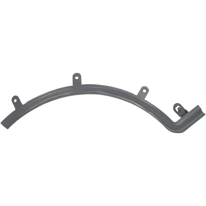 2007-10 Silverado 2500HD, 3500 6.6L, Front Bumper Filler, Outer, Black, LH
