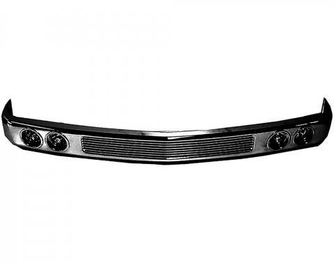 OER 1988-98 Chevy Truck, Front Bumper, With Driving & Fog Lamps, With Standard Insert, Painttable T71089P