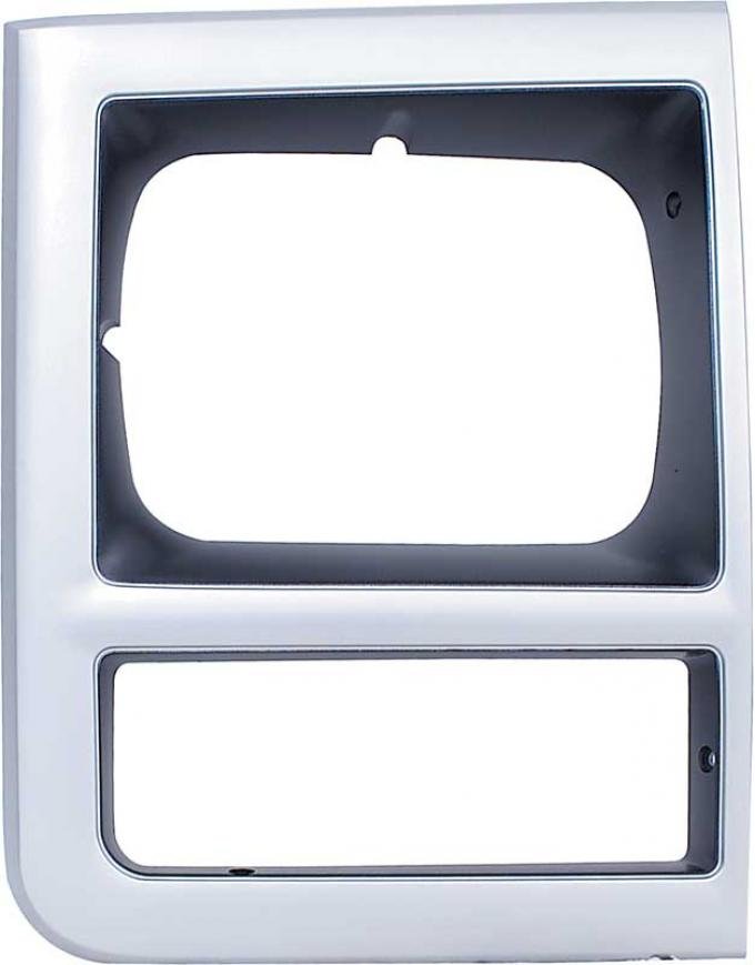 OER 1989-91 Chevrolet Pickup, Blazer, Suburban R/V , Headlamp Bezel, w/Single Headlamp, Passenger Side T70558