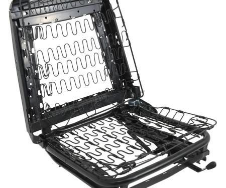 OER 1966-77 Ford Bronco, Bucket Seat Frame Assembly, Seat Back & Bottom, With Track, LH, Driver Side TR61312B