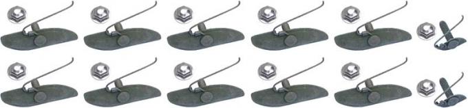 OER 1969-72 Chevrolet / GMC Fender Upper Molding Clips T1414