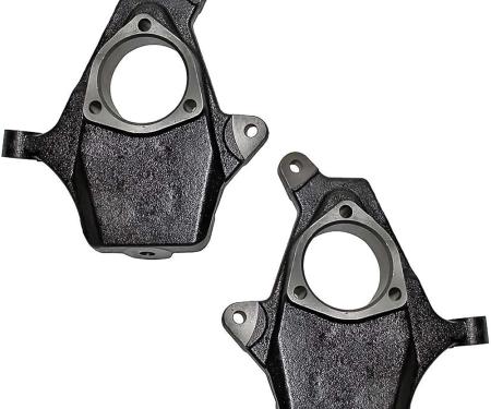 OER 2007-15 Chevrolet, GMC C1500 Silverado, Sierra, Escalade, Tahoe, Yukon, Steering Knuckle Set, 2" Drop, for 2WD, Pair 154940
