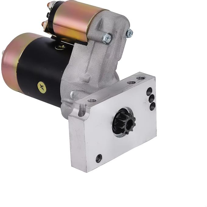 OER Chevrolet Small Block / Big Block, 3 HP High Torque Gear Reduction Mini Starter, 2-Bolt Straight Mount S3196