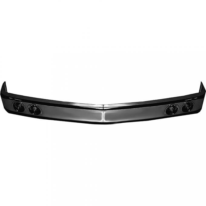 OER 1988-98 Chevy Truck, Front Bumper, With Driving & Fog Lamps, Without Insert, Painted T71086P
