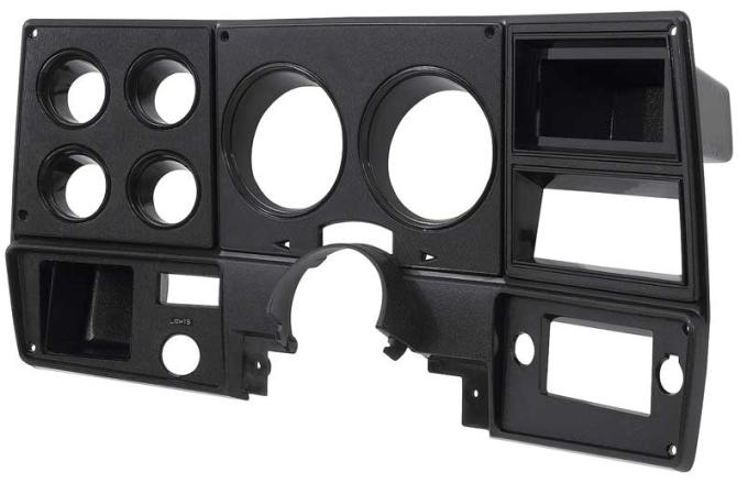 OER 1978-80 Chevy, GMC Pickup, Blazer, Jimmy, Suburban, Dash Bezel, Black, without AC, Black 14240