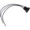 1968-74 Chrysler, Dodge, Plymouth B Body, Neutral Safety Switch Pig Tail, Repair Harness, 3 Prong Connector