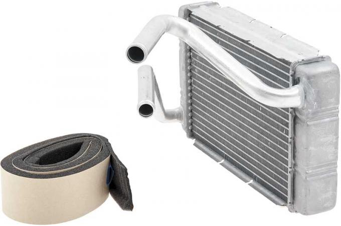 OER 1967-72 Heater Core With AC - 8" X 6" X 2" - Aluminum AP7290