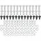 AMD Wide Bed Wheelhouse Hardware Kit (118pcs) - 67-72 Chevy GMC C/K Fleetside Pickup; 69-72 Blazer; 70-72 Jimmy 761-4067-4S