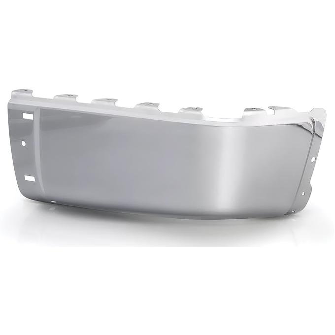 2007-14 Silverado, Sierra, Bumper End Cap, Without Park Assist, Chrome, RH