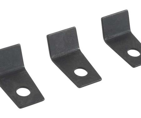 OER 1995-2001 Chevrolet, GMC Truck, Dash Pad Rattle-Stop Set, Black Oxide, 3 Piece Set A5100115