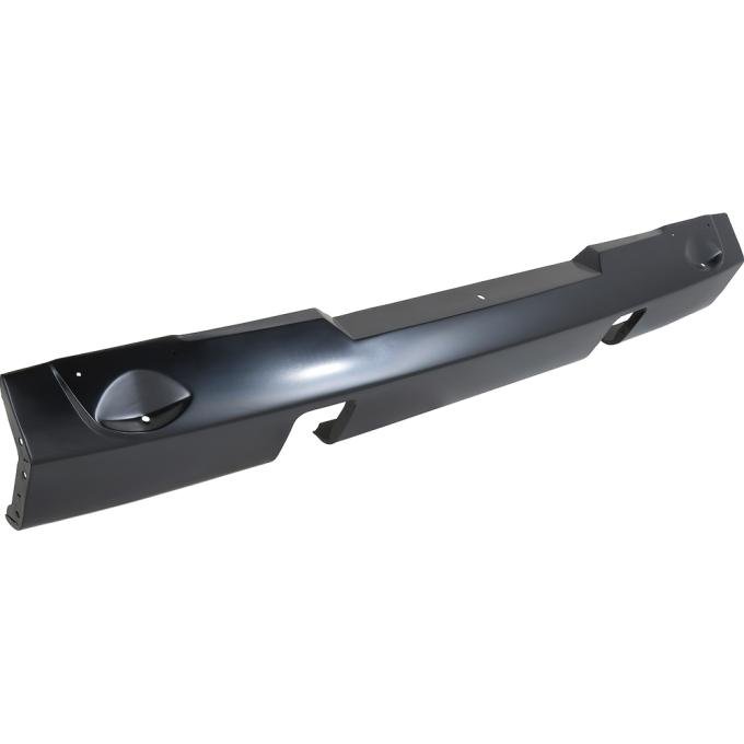 1955-56 Ford F-100, F-250, F-350 Pickup, Front Lower Valance Panel, with Park Light Holes, with Bumper Bracket Cut-Outs