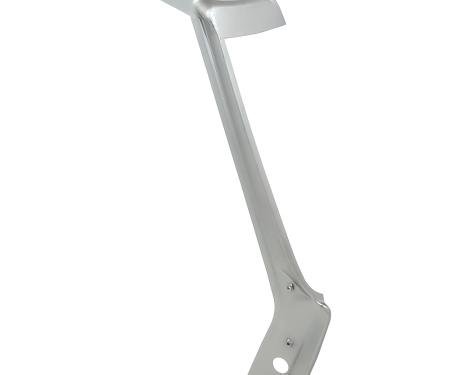 OER 1967-72 Chevy, GMC C/K Pickup, Blazer, Jimmy, Suburban, Inner A-Pillar Panel, RH Passenger Side, Silver Weld-Thru Coating C2532