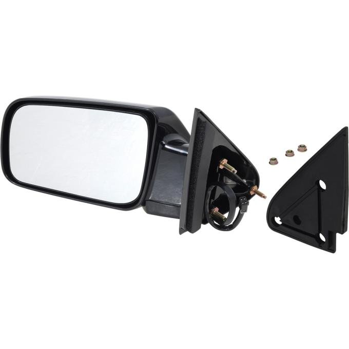 1992-2000 Chevy, GMC Pickup, 1992-94 Blazer, 1995-2000 Tahoe, Yukon, Power Outer Door Mirror, Painted, with Hardware, LH Driver Side