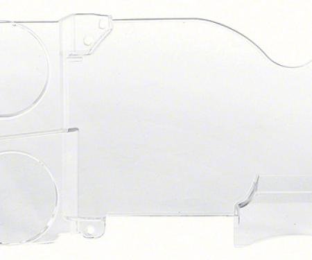 Chevy Truck Instrument Cluster Lens, with Gauges & without Clock, 1973-1987