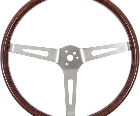 GT Retro Steering Wheel - Dark Wood