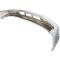 1992-96 Ford F150, F250, F350 Diesel, Front Bumper, Chrome, With Pad Strip Holes, With License Bracket Holes